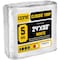 Core Tarps Heavy Duty Tarp, 50 ft L x 0.5 mm H x 24 ft W, 5 Mil, White, Polyethylene CT-504-24X50 - alternate 1